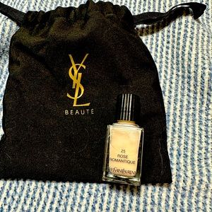 YSL Rose romantique nail polish.